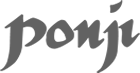 ponji logo custom printing